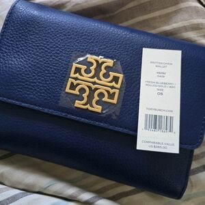 tory burch brand new chain wallet